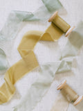 Chartreuse Silk Ribbon | Silk Ribbon