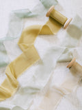 Chartreuse Silk Ribbon | Silk Ribbon