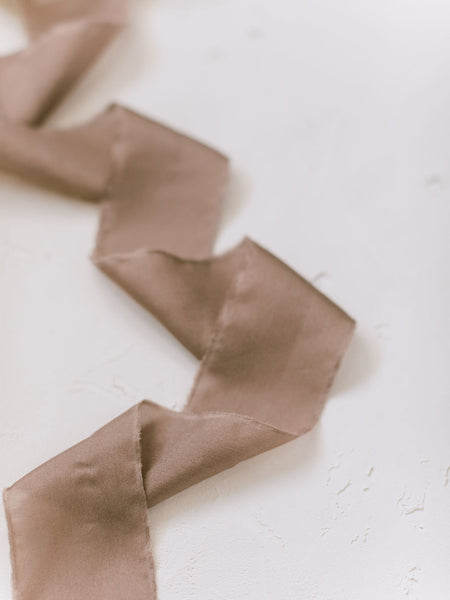Walnut Silk Ribbon | Silk Ribbon