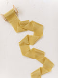 Chartreuse Silk Ribbon | Silk Ribbon