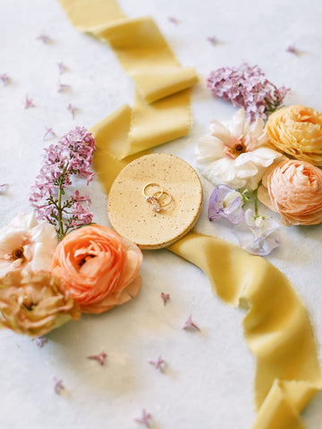 Yellow Silk Ribbon | Silk Ribbon