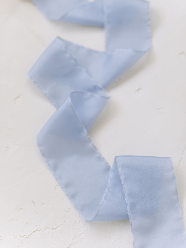 Periwinkle Silk Ribbon | Silk Ribbon