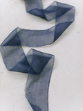Midnight Blue Silk Ribbon | Silk Ribbon