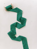 Emerald Silk Ribbon | Silk Ribbon