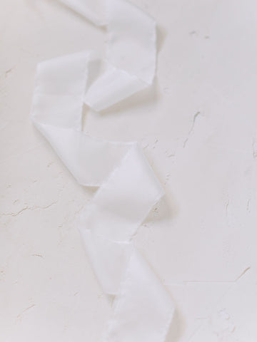 White Silk Ribbon | Silk Ribbon