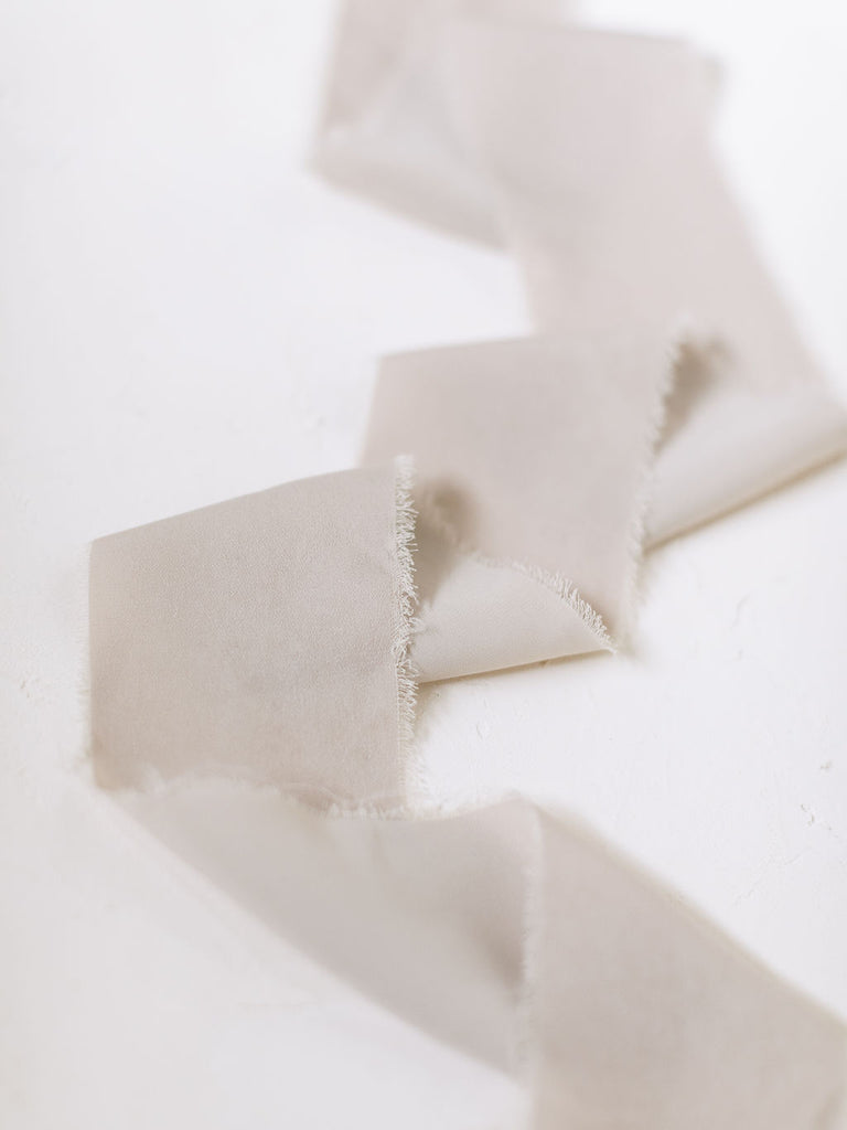 Pale Sage Silk Ribbon | Silk Ribbon