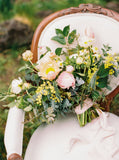 Blush Pink Silk Ribbon | Silk Ribbon