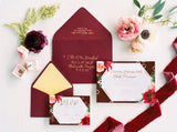 Pomegranate Silk Velvet Ribbon | Silk Velvet Ribbon