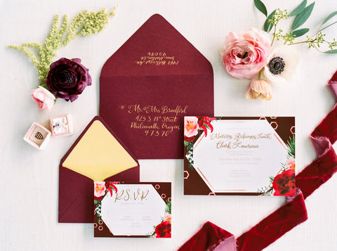 Pomegranate Silk Velvet Ribbon | Silk Velvet Ribbon