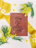 Lemon Silk Ribbon | Silk Ribbon