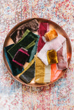 Hand Dyed Silk Velvet Ribbon - Partycrushstudio