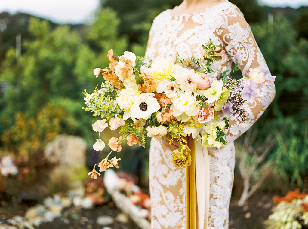 Golden Mustard Velvet Ribbon | Silk Velvet Ribbon