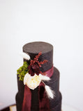 Maroon Silk Ribbon - Partycrushstudio