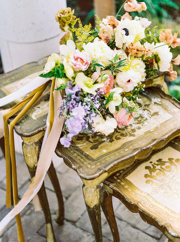 Golden Mustard Velvet Ribbon | Silk Velvet Ribbon