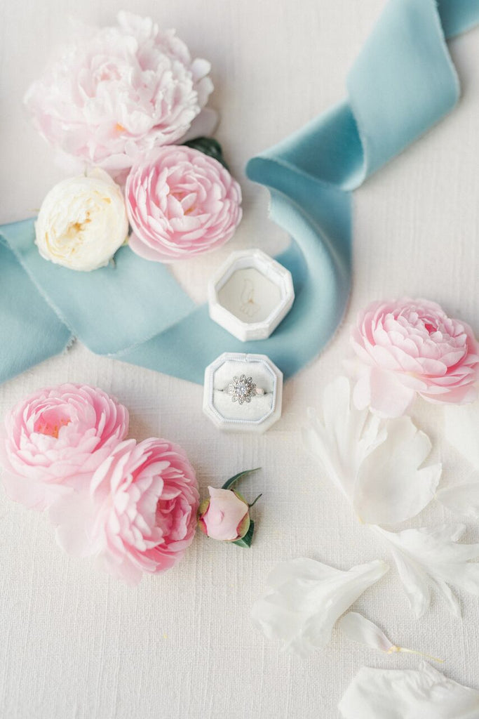 Powder Blue Silk Ribbon
