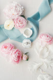 Powder Blue Silk Ribbon