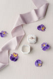 Lavender Silk Ribbon - Partycrushstudio