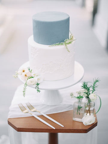 White Silk Table Runner