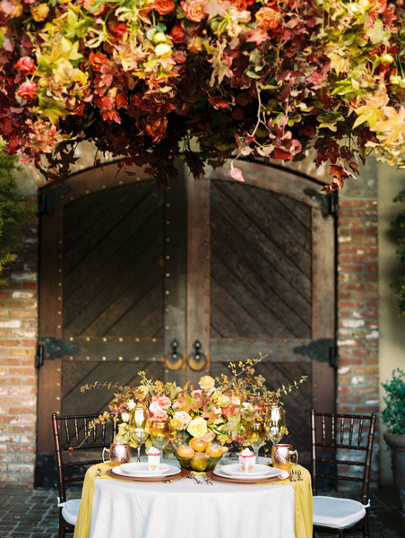 Mustard Silk Runner - Partycrushstudio