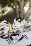 Taupe Silk Table Runner | Table Runner