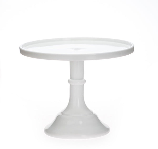 White Milk Glass Cake Stand, milk glass cake platter, white cake stand Party Crush Studio