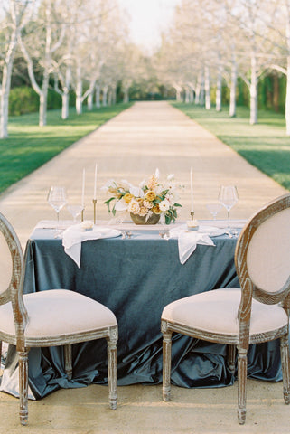 Blush Pink Chiffon Napkins - Partycrushstudio