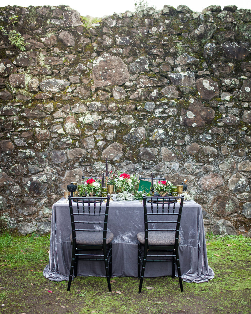 velvet tablecloths