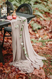 Champagne Chiffon Table Runner - Partycrushstudio