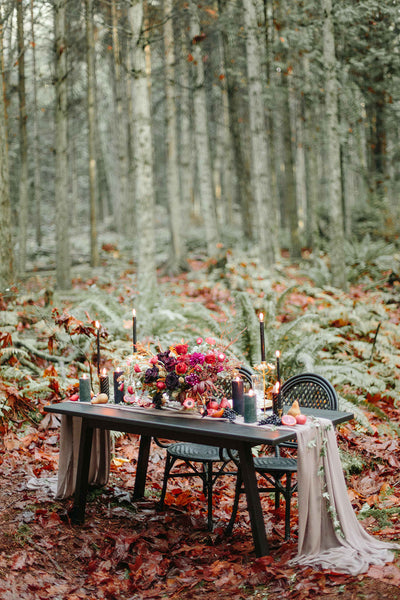 Champagne Chiffon Table Runner - Partycrushstudio