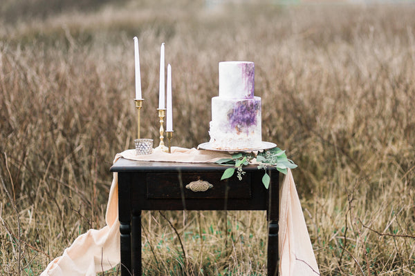 Gauze table runners for wedding - Partycrushstudio