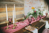 Velvet tablecloth | Velvet table runner | Velvet runner | Velvet linen | Wedding Table Decor | Velvet table Linen | wedding tablecloth - Partycrushstudio