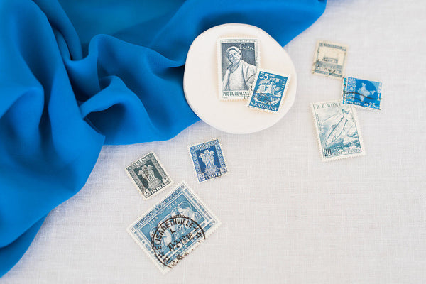 silk table runner | blue silk table runner | silk  runner | silk ribbon| aqua table runner | silk chiffon table runner |royal blue wedding - Partycrushstudio