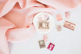 Silk Chiffon Table Runner | Silk Table Runner | Gauze Table Runner | Color Swatch | Fabric Swatch - Partycrushstudio