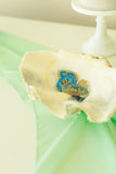 Mint Silk Chiffon Table Runner | Mint table decor | wedding - Partycrushstudio