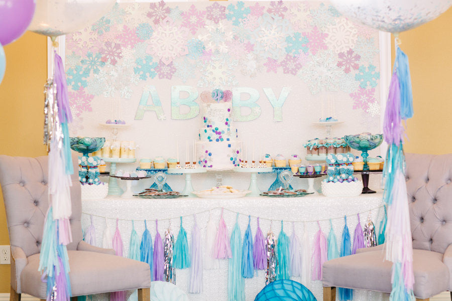 White Sequin Tablecloth | White sequin table linen | sequin tablecloth | sequin table cover | frozen | sequin table decor | sequin runner - Partycrushstudio
