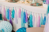 White Sequin Tablecloth | White sequin table linen | sequin tablecloth | sequin table cover | frozen | sequin table decor | sequin runner - Partycrushstudio