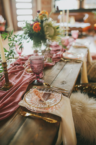 Velvet tablecloth | Velvet table runner | Velvet runner | Velvet linen | Wedding Table Decor | Velvet table Linen | wedding tablecloth - Partycrushstudio