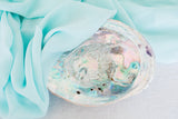 silk runner | aqua blue silk table runner | silk table runner | aqua silk ribbon| aqua table runner | silk chiffon table runner | wedding - Partycrushstudio