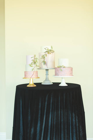 velvet tablecloth | velvet table linen | velvet table runner | velour wedding decor | black table linen | black tablecloth | elegant wedding - Partycrushstudio