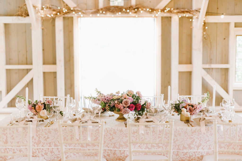White Sequin Tablecloth |  sequin table linen | table overlay | white table cover | table linen | wedding decor | modern table decor - Partycrushstudio