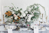 velvet tablecloth | Velvet table linen | Velvet Linen | Grey linens | wedding tablecloth | wedding table decor | velvet runner | wedding - Partycrushstudio