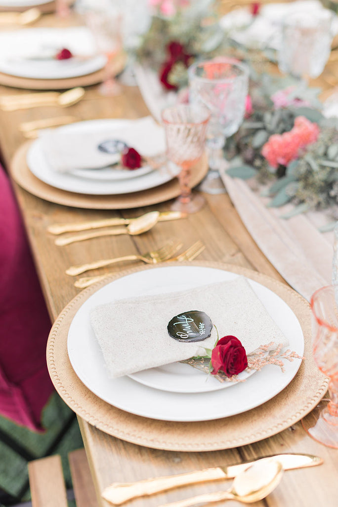 Nude table runner | silk chiffon runner | wedding table runner | silk runner | silk ribbon | wedding linens | weddings | wedding table decor - Partycrushstudio