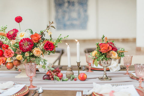 White Chiffon Silk Table Runner - Partycrushstudio