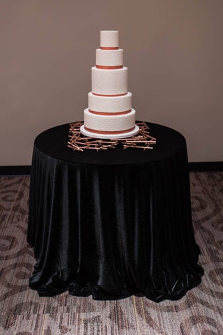 velvet tablecloth | velvet table linen | velvet runner | velour tablecloth | black table linen | black tablecloth | black wedding decor - Partycrushstudio