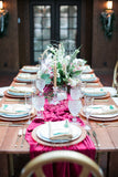 Velvet tablecloth | velvet table runner | Velvet runner | Velvet tablecloth | Velvet Linen | Velour Runner | wedding table decor - Partycrushstudio