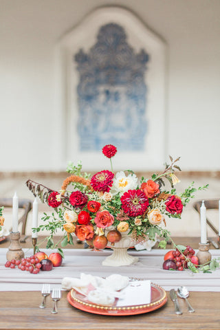 White Chiffon Silk Table Runner - Partycrushstudio