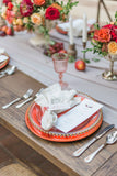 White Chiffon Silk Table Runner - Partycrushstudio