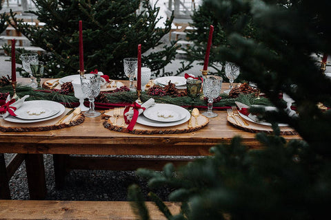 Velvet tablecloth | Velvet table runner | Velvet runner | Velvet linen | Wedding Table Decor | wedding  | Burgundy velvet | maroon runner - Partycrushstudio