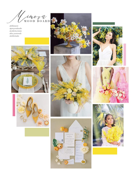 Citrus Zest: Yellow Modern Wedding Design