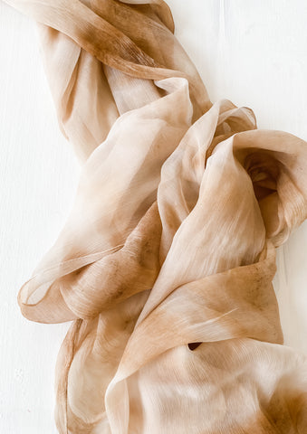 Tie Dye Silk Table Runner